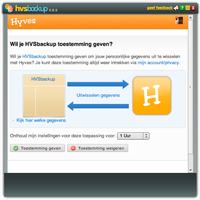 HVSbackup screenshot